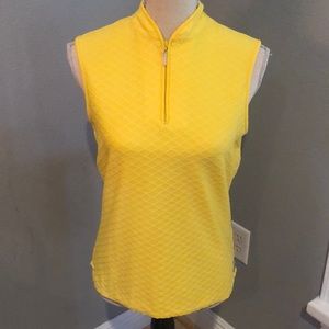 Annika yellow sport top